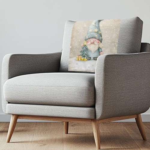 Christmas Gnome Recliner Headrest Cover for Home Furniture