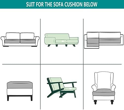 AURLOE Waterproof Sofa Slipcover 1pc Stretch Cover for Couch