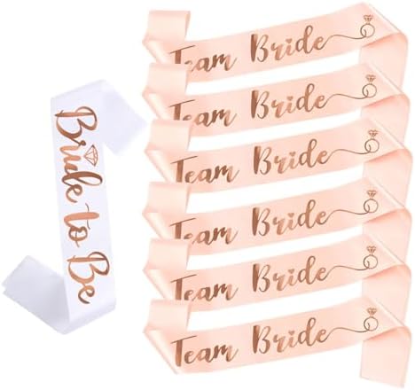 Rose Gold Bride to Be Sash for Bachelorette Party 1