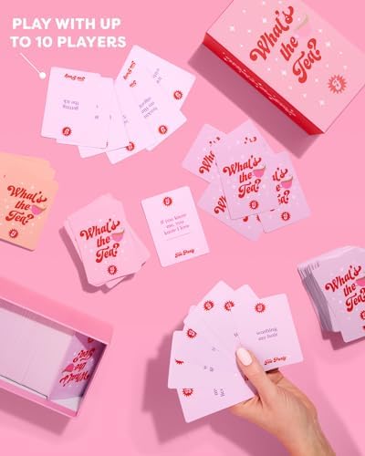 Whats The Tea Card Game for Bachelorette Parties and Friends
