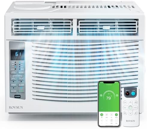 ROVSUN Smart 6000 BTU Window AC with WiFi and App Control 1