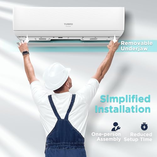 TURBRO 24000 BTU Ductless Mini Split AC with Heat Pump 1