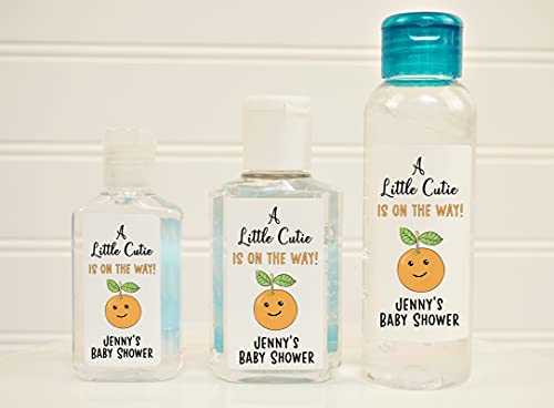 Personalized Little Cutie Party Favor Labels 30 Stickers 1