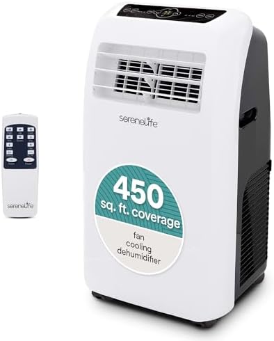SereneLife Portable AC 12000 BTU White Unit