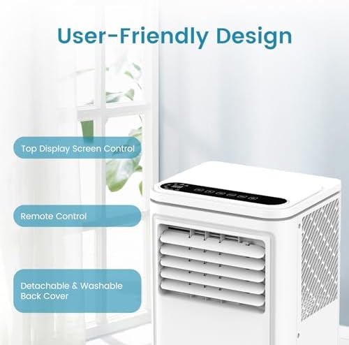 COWSAR 10000BTU Portable AC Unit for 450 SqFt Cooling