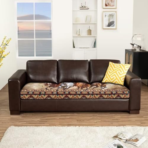 Aztec Horse Print Sofa Slipcover Removable and Washable