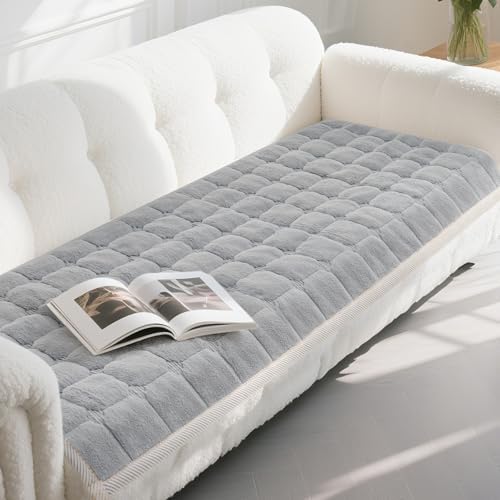 LOOBANI Fuzzy Sofa Cover for Dogs Washable
