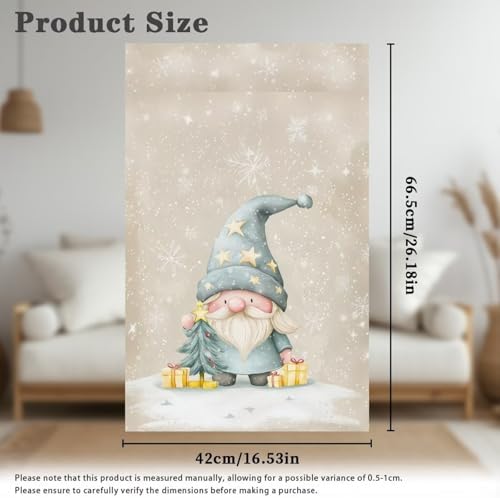 Christmas Gnome Recliner Headrest Cover for Home Furniture