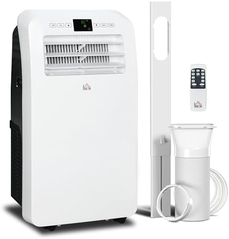 HOMCOM 11500 BTU Portable AC with Dehumidifier and Fan 1