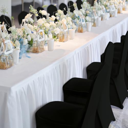 LEBENGURU Premium Spandex Chair Cover with Elastic Leg Pockets