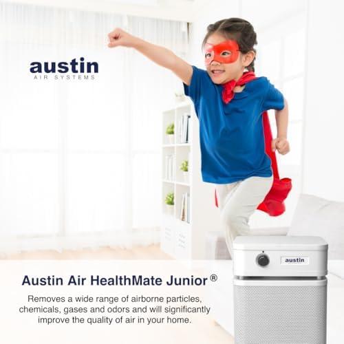Austin Air HealthMate Junior Air Purifier Midnight Blue