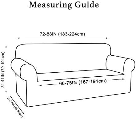 Turquoize Stretch Sofa Slipcover Biscotti Beige