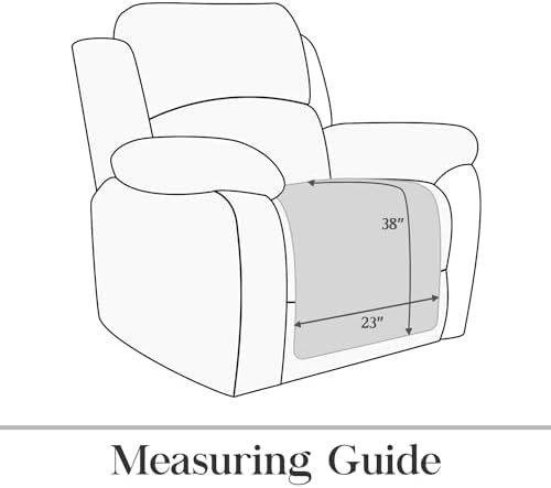 TOMORO Non-Slip Recliner Sofa Cover