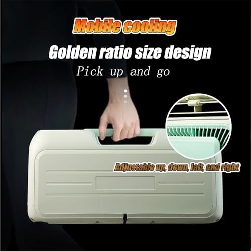 Portable Air Conditioner with Smart Control and Energy Saving White