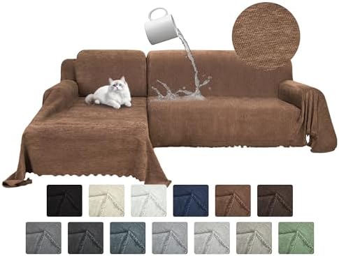 100 Waterproof Sectional Couch Covers for Dogs