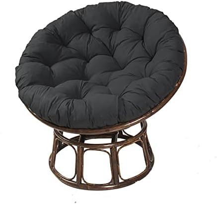 LZZTU Papasan Cushion Cover Soft Microfiber Gray 48 in