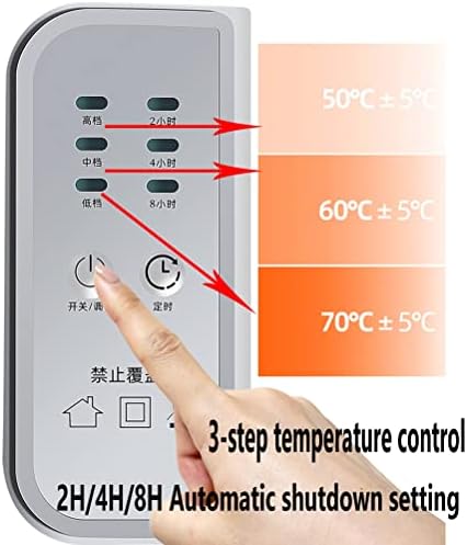 AGYHAM Portable Space Heater with Heated Feet and Blanket