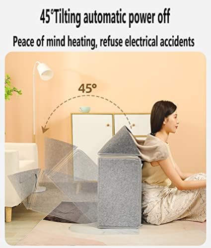 AGYHAM Portable Space Heater with Heated Feet and Blanket