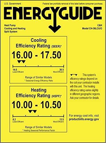 Cooper Hunter 36000 BTU Universal Floor Ceiling Ductless Mini Split ACHeat 230V