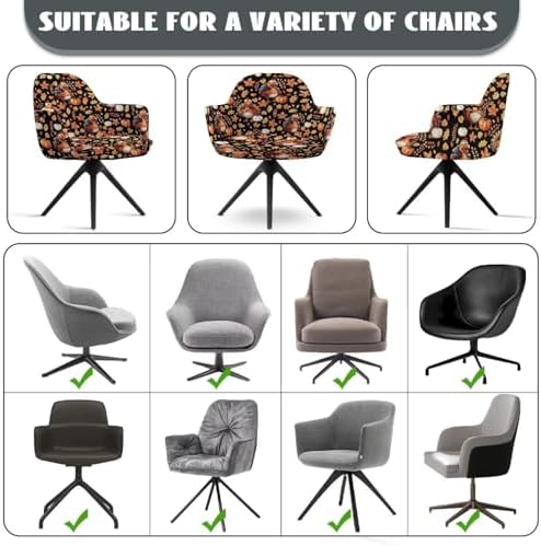 Thanksgiving Turkey Stretchable Armchair Cover for Dorm Office 1