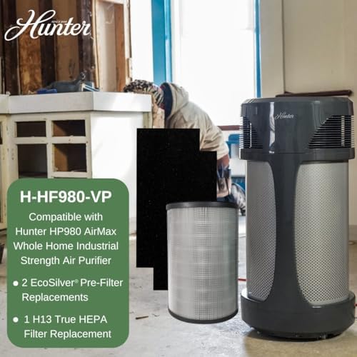 Hunter Fan Company H-HF980-VP Replacement Air Purifier Value Pack 3 Piece
