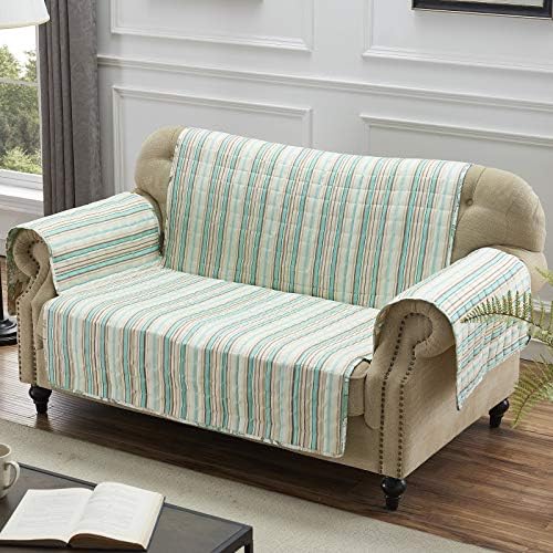 Atlantis Slipcover for Loveseat in Jade