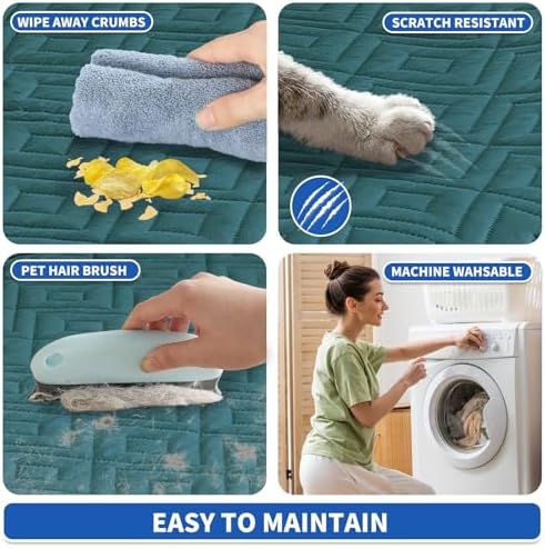 Waterproof Dog Blanket 52x82 Inch Comfy Sofa Bed Cover