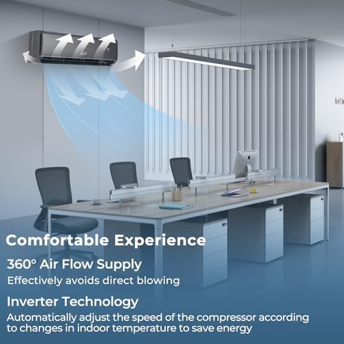 COSTWAY 24000 BTU WiFi Mini Split AC Unit with Heat Pump