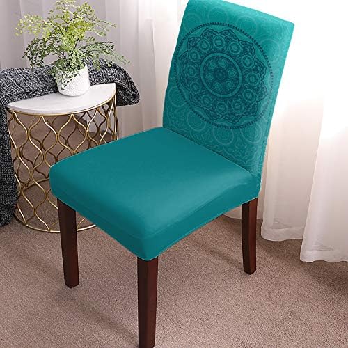 Dining Chair Slipcovers Universal Stretchable 6 Pack Decor Covers