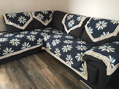 OctoRose Anti-Slip Sofa Cover with Adjustable Straps 1