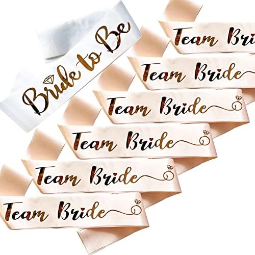 Rose Gold Bride to Be Sash for Bachelorette Party 1