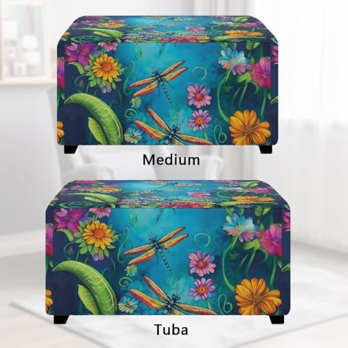 Eritanaer Dragonfly Ottoman Slipcover
