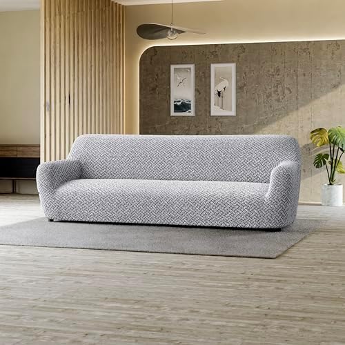 PAULATO BY GAICO Stretch Sofa Slipcover - Venezia Grey 1