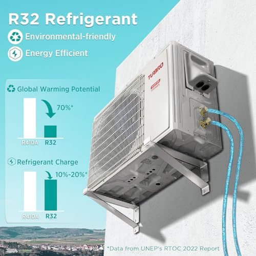TURBRO 24000 BTU Ductless Mini Split AC with Heat Pump 1