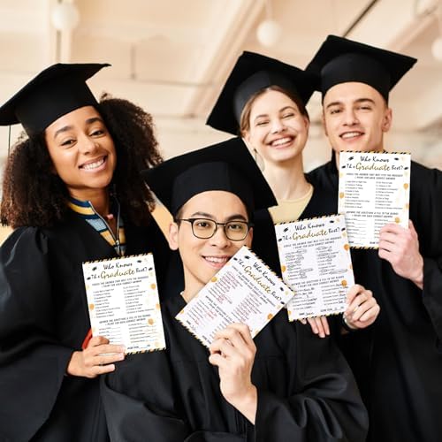 FaCraft 36PCS Graduation Game Cards Class of 2025