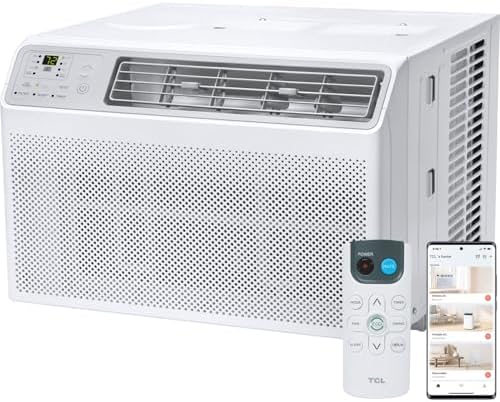 TCL H14W35W 14000 BTU Window AC Unit with Alexa Compatibility