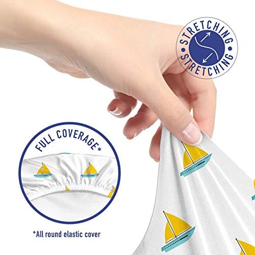 Ambesonne Sailboat Office Chair Slipcover Modern Design