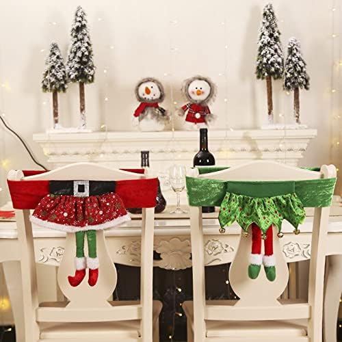 Funny Christmas Chair Covers for Dining Room