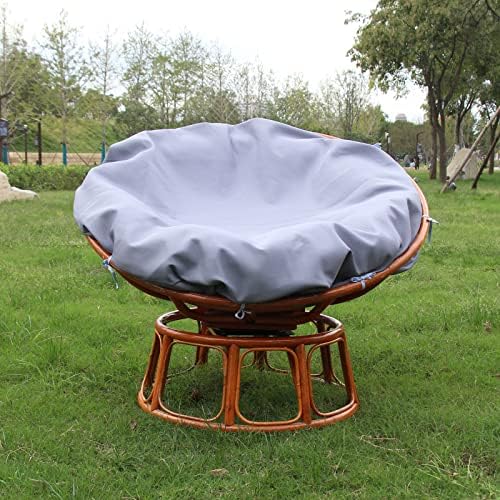 Lenahdale Papasan Cushion Covers Waterproof Zippered Slipcover for Wicker Chair