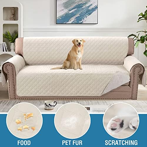 HVERSAILTEX Waterproof Sofa Slipcover with Non-Skid Backing