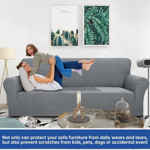 YEMYHOM Extra Large Sofa Slipcover with Magic Elastic