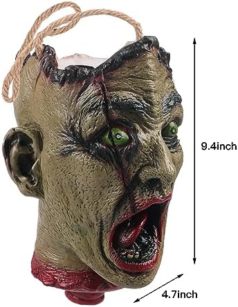 Halloween Zombie Head Candy Tote Bag