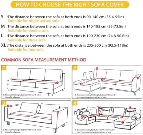 FANCOSAN Black Halloween Canvas Sofa Covers with Elastic Bottom