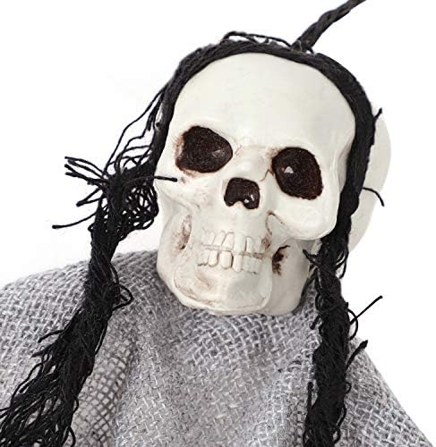 Scary Skull Ghost Halloween Decorations Hanging Props