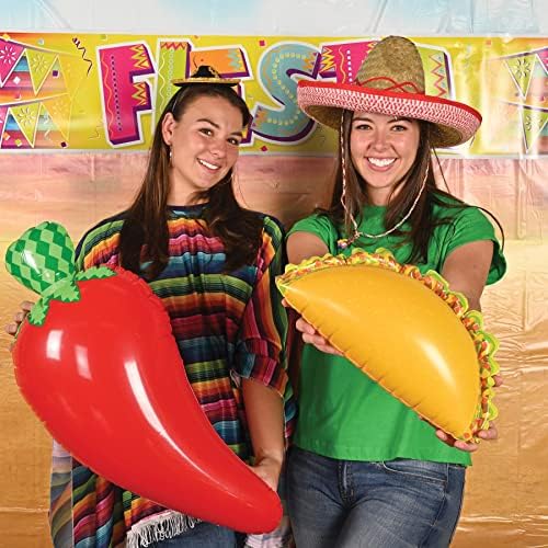 Beistle 9x16 Inflatable Taco Party Decoration