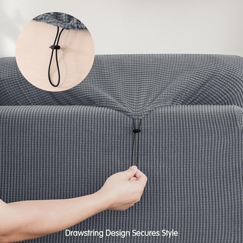 SUBRTEX Stretch Sofa Slipcover Set for Oversize Couch and Loveseat