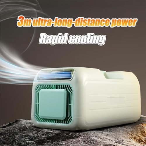Portable Air Conditioner with Smart Control and Energy Saving White