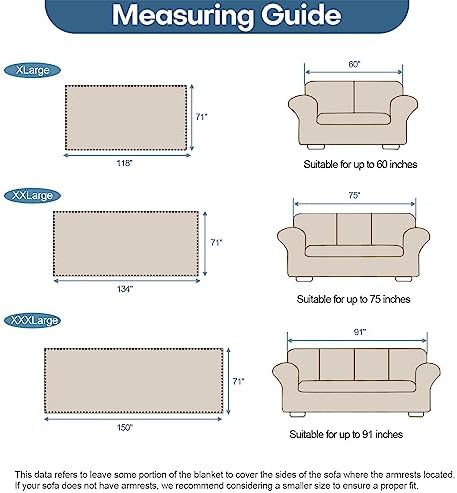 Reversible Sofa Blanket for 3 Cushion Couch Dark Grey 71 x 150