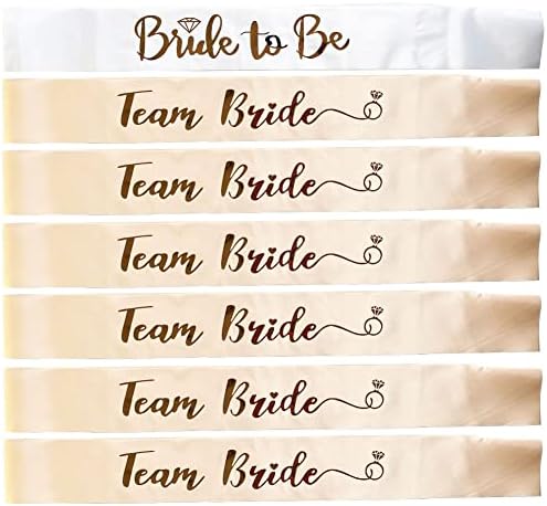 Rose Gold Bride to Be Sash for Bachelorette Party 1