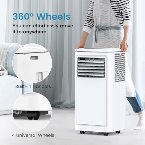 COWSAR 10000BTU Portable AC Unit for 450 SqFt Cooling